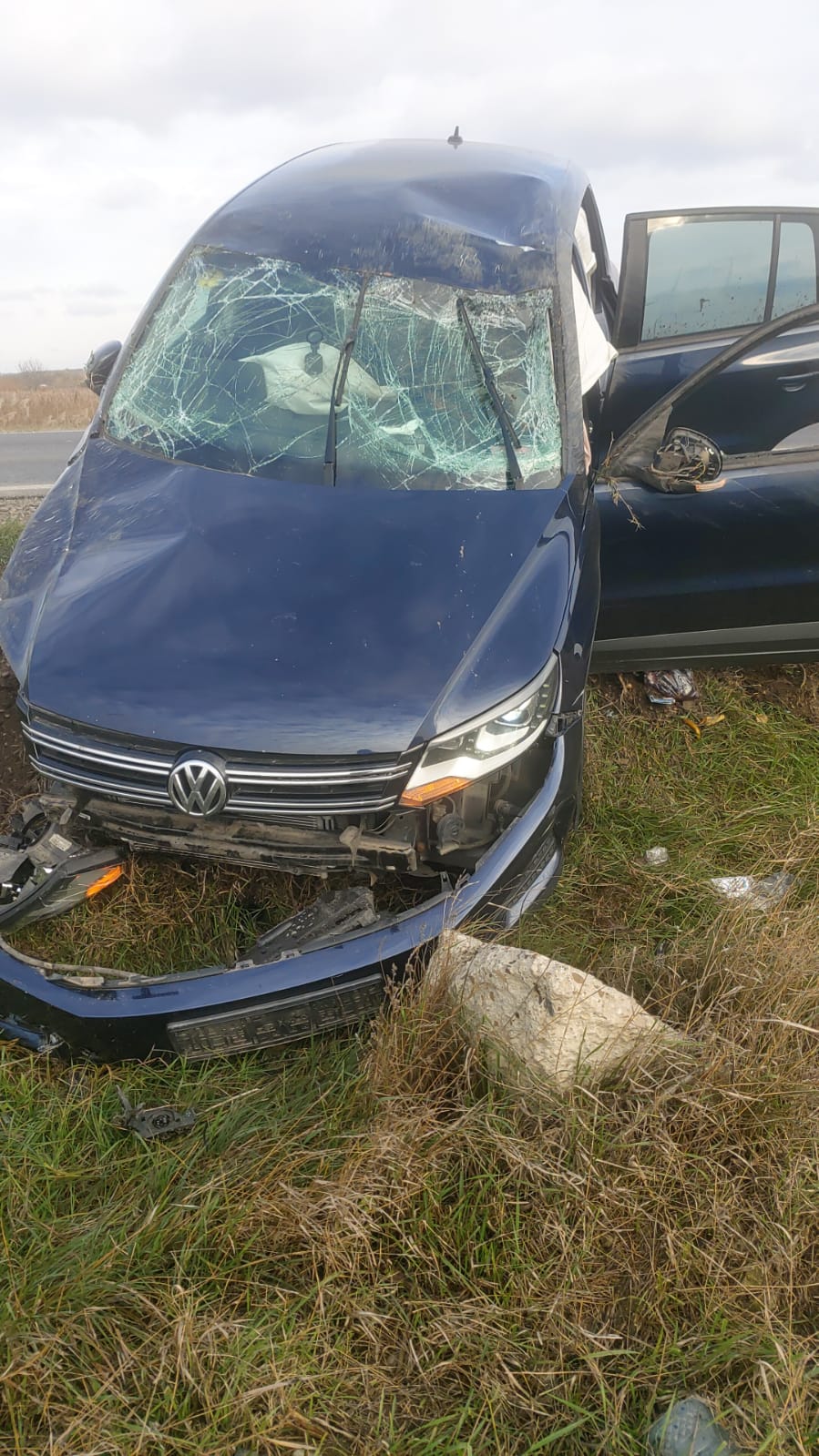 Accident grav intre Tecuci si Draganesti