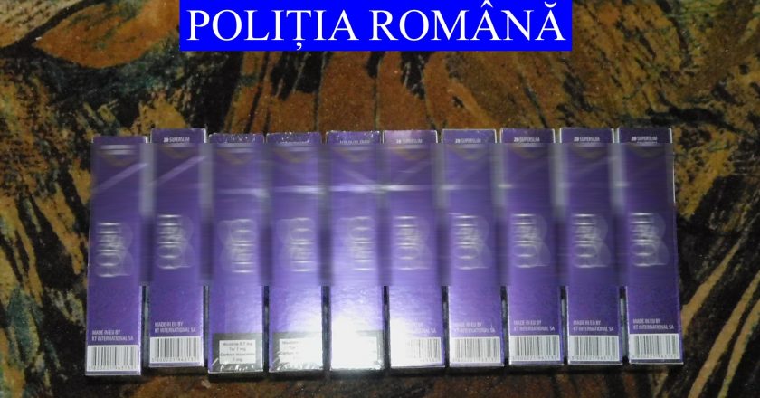 FOTO: Reţinuţi pentru contrabandă cu ţigări şi băuturi alcoolice