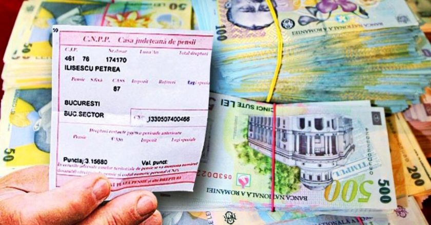 Cea mai mare pensie din România depășește pragul de 900 de milioane de lei (VECHI)