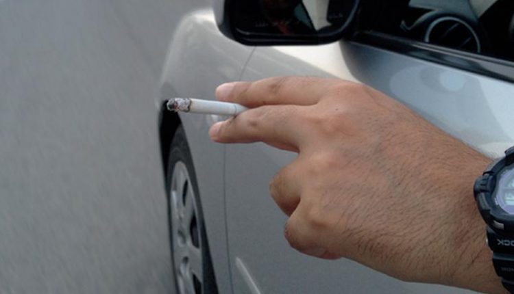 Legea bunului simț aplicată de Jandarmi. 15.000 de lei amendă pentru un chiștoc aruncat pe geam