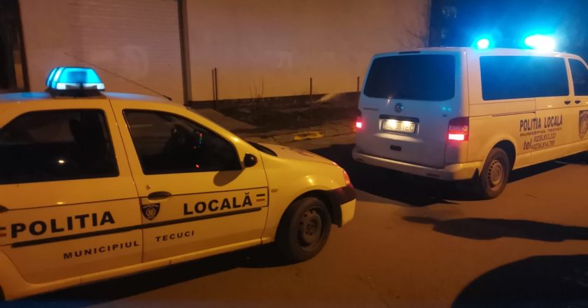 Tecucean prins în flagrant la furat de Poliția Locală Tecuci