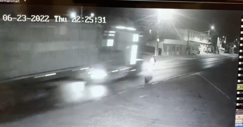 VIDEO | Accident grav la Liești.  Un copil aflat pe bicicletă a fost lovit puternic de un autocamion