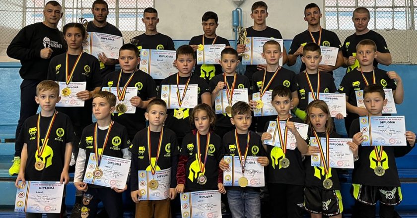 Spartanii tecuceni s-au întors de la o competiție cu peste 20 de medalii de aur