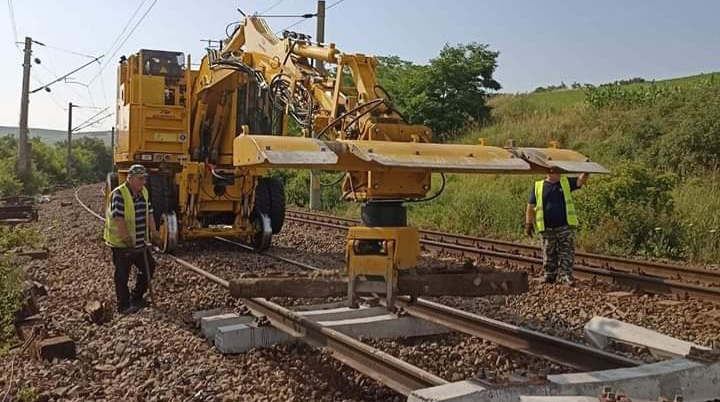 Lucrări de modernizare pe liniile CF Mărășești, Tecuci, Adjud și Siculeni. Se va putea circula cu 120 la oră