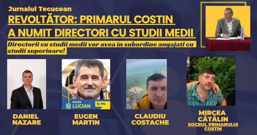 Directori cu 12 clase, numiți de administrația PNL