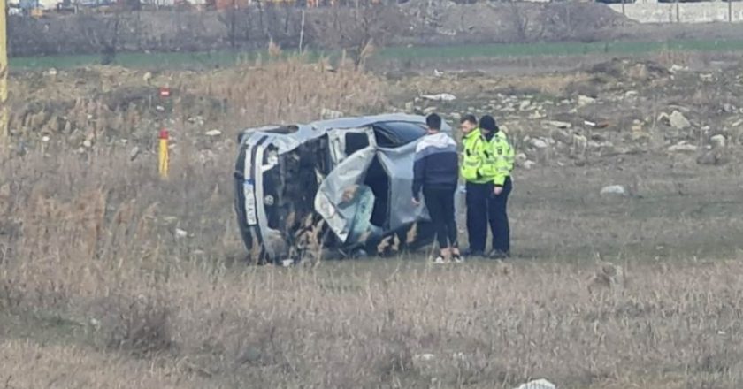 Accident soldat cu o victimă în apropierea municipiului Tecuci