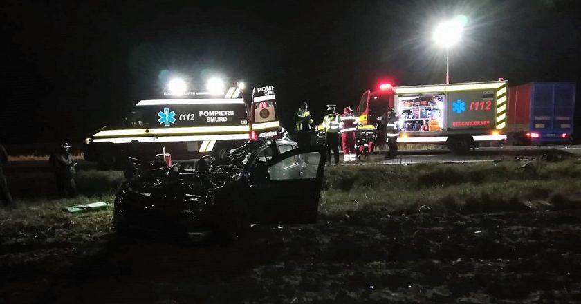 Accident în noaptea de înviere. Un tânăr din Țepu, băut mangă și fără permis  s-a răsturnat cu mașina aproape de Tecuci. El și cu iubita sa au ajuns la spital