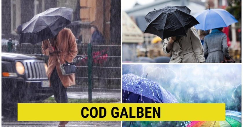 Vremea schimbă foaia. Temperaturile vor scădea, iar vântul ploile și ninsorile își vor face apariția. Meteorologii au emis un cod galben
