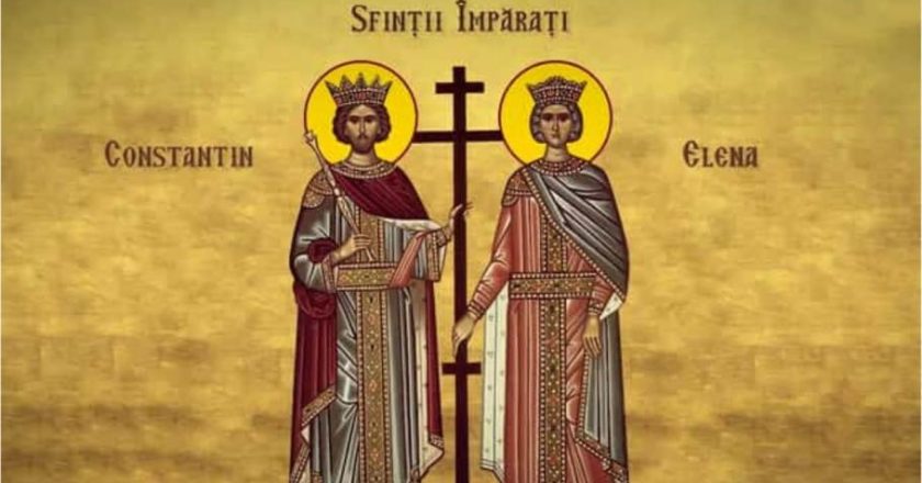 Creștinii ortodocși îi sărbătoresc astăzi pe Sfinții Împărați Constantin și Elena