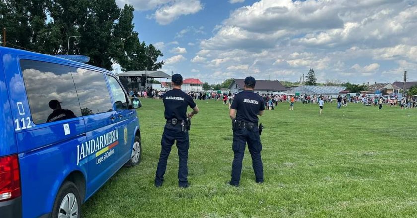 Peste 150 de jandarmi vor asigura ordinea publică la evenimente și pe stradă, în această minivacanță