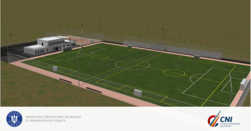 Stadionul din Tecuci este aproape gata. Vezi cum va arăta și ce facilități va avea