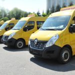 Microbuz școlar hibrid pentru elevii din Cudalbi