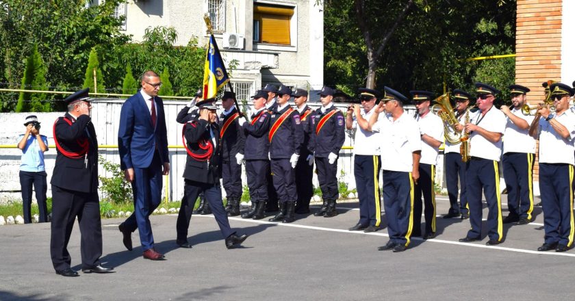 Ziua Pompierilor din România a fost celebrată astăzi și la Galați