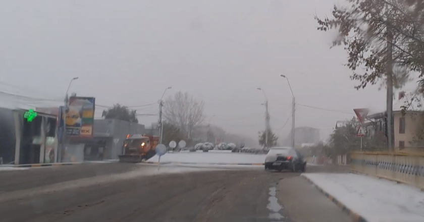 PERICOL. Județul Galați sub infernul iadului alb. Rafale de peste 90…100 km/h, viscol, vizibilitate redusă spre zero