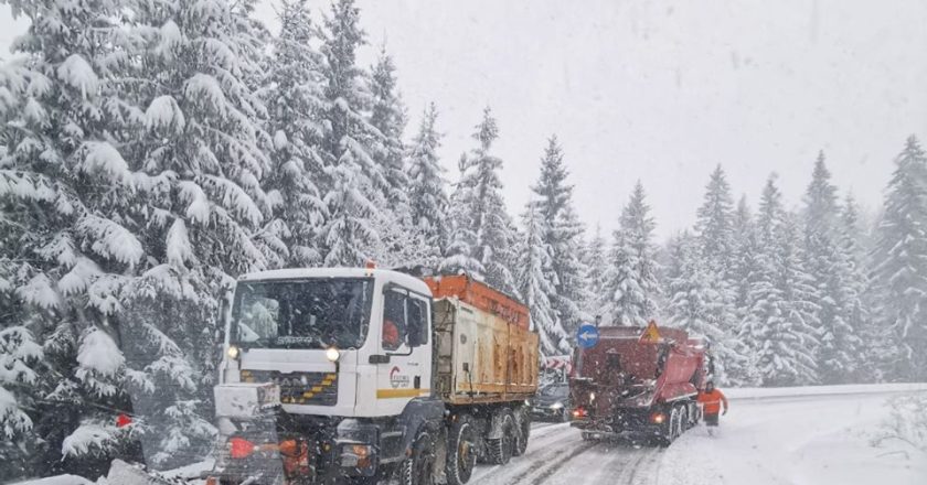 Evitați deplasările pe drumurile naționale și europene. Cod portocaliu emis de meteorologi