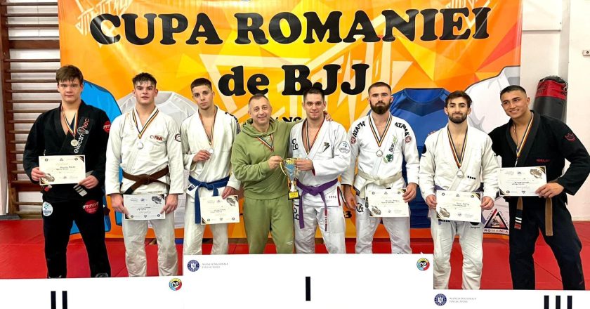 ACS Vipguard Tecuci a obținut titlul de vicecampioni la Cupa României pe echipe la Brazilian Jiu Jitsu