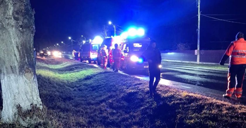 Accident la Tudor Vladimirescu. O femeie a murit, iar alte 4 persoane au fost rănite