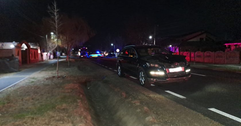 Accident mortal la Iveşti.  Un bărbat a traversat strada neregulamentar