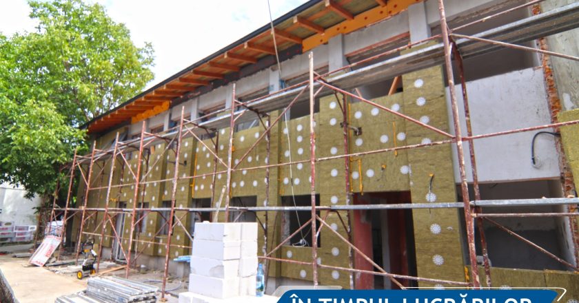 Lucrări  avansate la sediul ambulanței din Tecuci. Stadiul lucrărilor a ajuns la 50%