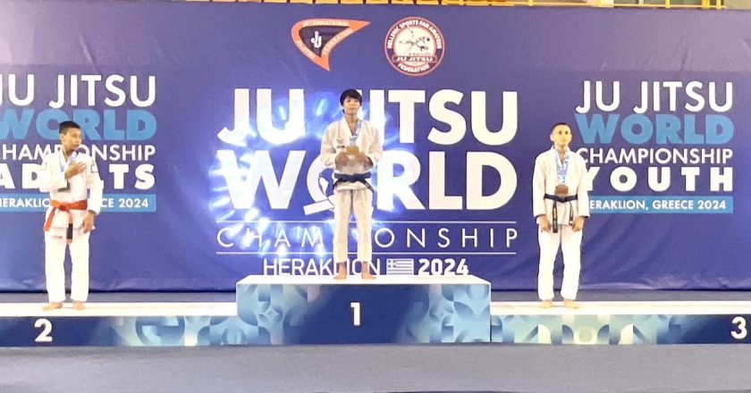 Tecuceanul Darius Negrescu a fost desemnat sportivul anului 2024-Ju Jitsu