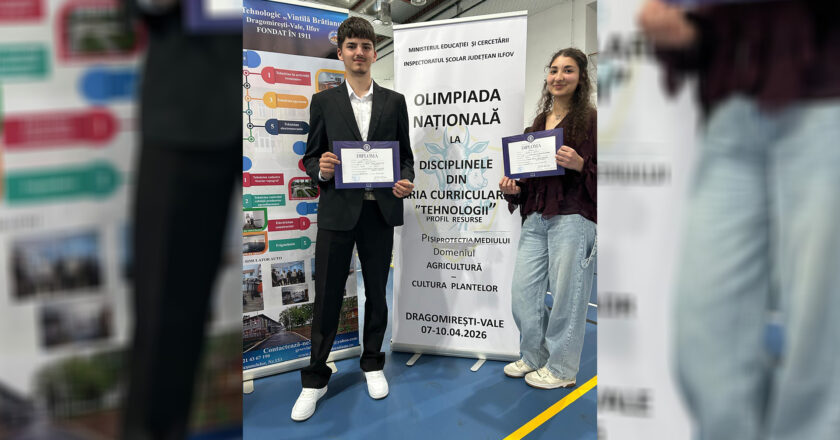 Rezultate de excepție pentru elevii Colegiului Național de Agricultură și Economie la Olimpiada Națională 2026