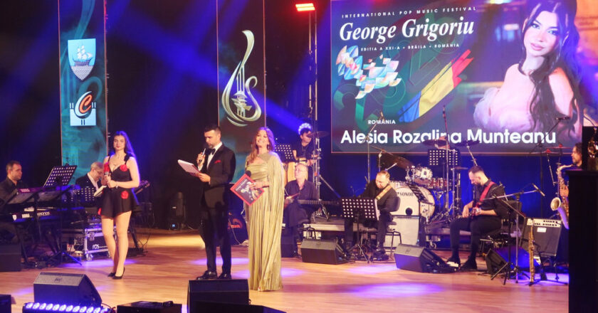 Tecuceanca Alesia Munteanu, în finala Festivalului Internațional „George Grigoriu” de la Brăila