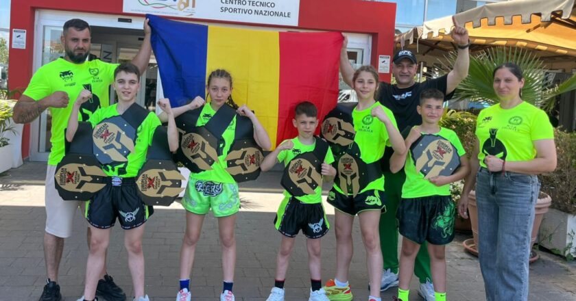 Aur pentru România la Roma: Spartanii Tecuceni au dominat Campionatul European de K1 și Kickboxing