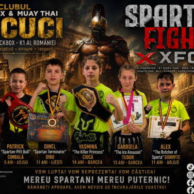 Tineri sportivi din Tecuci reprezintă România la Campionatul European de Kickboxing-K1 de la Roma