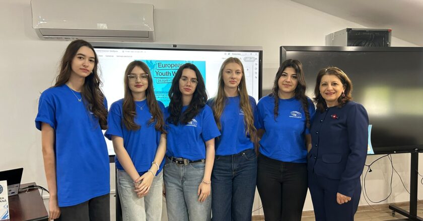 Eveniment dedicat beneficiilor Erasmus+ la CNSH Tecuci