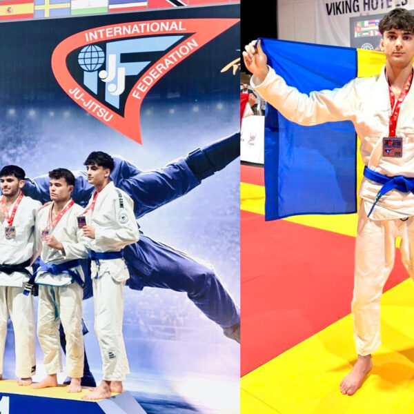 Medalie de bronz pentru Daniel Damian la Campionatul Mondial de Ju-Jitsu Contact din Antalya