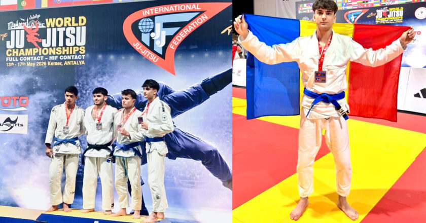 Medalie de bronz pentru Daniel Damian la Campionatul Mondial de Ju-Jitsu Contact din Antalya