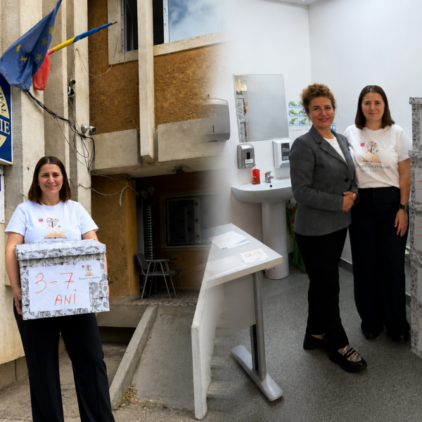 100 de cărți donate Spitalului de Pediatrie din Tecuci