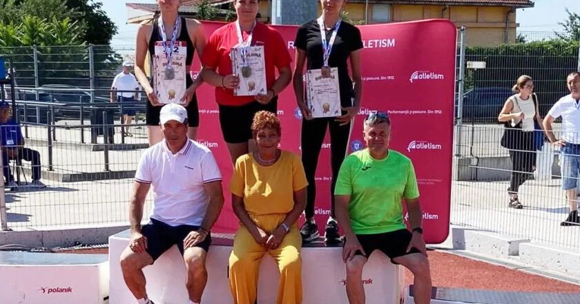 Georgiana Coman, dublă medaliată la Campionatele Naționale de Atletism U18