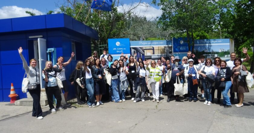 Oaspeți din cinci țări au vizitat Uzina de Apă din Galați în cadrul unui proiect Erasmus+