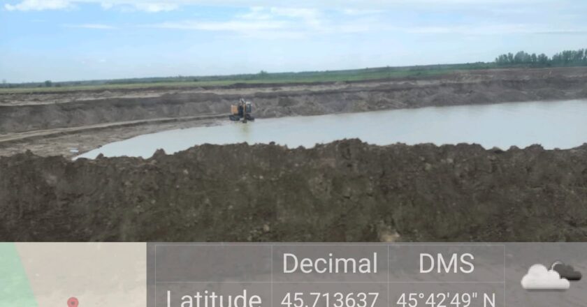 Amendă de 50.000 de lei pentru un operator de extracție a agregatelor minerale din județul Galați