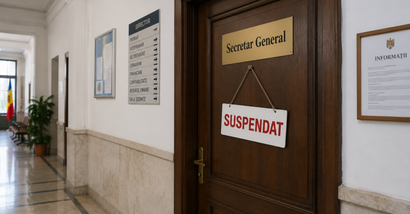 Agenția Națională de Integritate: Primăria ar putea rămâne fără Secretar General