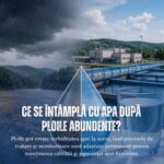 Ploile abundente pot crește turbiditatea apei brute, însă apa livrată consumatorilor rămâne sigură
