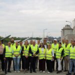 Schimb de experiență european la Stația de Epurare Galați. Reprezentanți ai autorităților locale din Republica Moldova au vizitat obiectivul